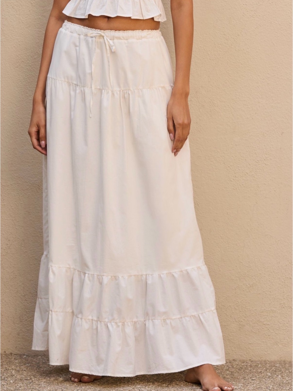Peixoto Tiered Maxi Skirt